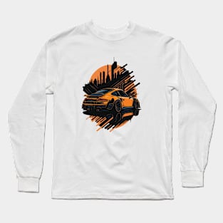 Porsche 911 Vintage Car Long Sleeve T-Shirt